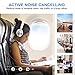 Mpow H5 Active Noise Cancelling Headphones, ANC Over Ear Wireless Bluetooth Headphones w/Mic, Dual 40 mm Drivers, Superior Deep Bass for PC/Cell Phone (25-30Hrs Playtime, CVC6.0 Noise-Cancelling Mic)thumb 1
