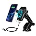 Upgraded Qi Wireless Fast Charger Car Mount for Samsung Galaxy S8, S7/S7 Edge, Note 8 & Standard Charge for iPhone X, 8/8 Plus and More