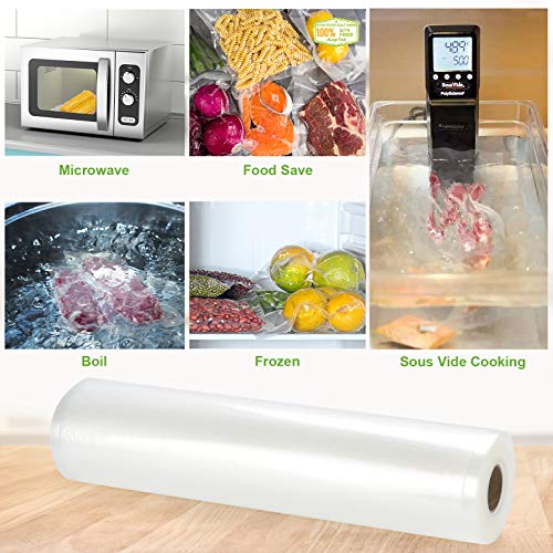 Vakuumiergerät Profi- Folienrolle, 3 Rollen Vakuumierbeutel Folienrollen BPA-Frei für alle Vakuumierer and Sous Vide – Bild 7