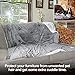 PetFusion Premium Dog & Cat Blanket | Ultra Soft Pet Blanket Available in Plush or Quilted; 2 Colors (Grey; Brown) | Perfect for Small Dogs & Large Dogs