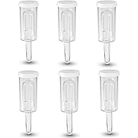 WeTest 6 Pack Airlocks BPA-Free Hydrolocks for Fermenting, Brewing, Beer, Wine, Sauerkraut, Kimchi and Other…
