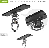 BeneLabel Swing Hanger 4-Hole Ceiling Hook 360 Swivel 900lb Mount Kit view 3