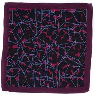 squares burgundy