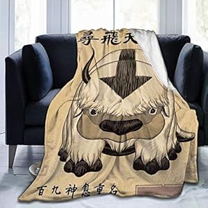 Av-atar The La-st Airb-ender Ap-pa Ultra-Soft Micro Fleece Blanket Throw Super Soft Anti-Pilling Lightweight Sofa Plush…