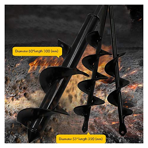 Hohe Qualität Steel Gardening Auger Bit zum Anpflanzen □ Post- oder Regenschirmbohrerbohrer für Sechskantantriebsbohrer… – Bild 6