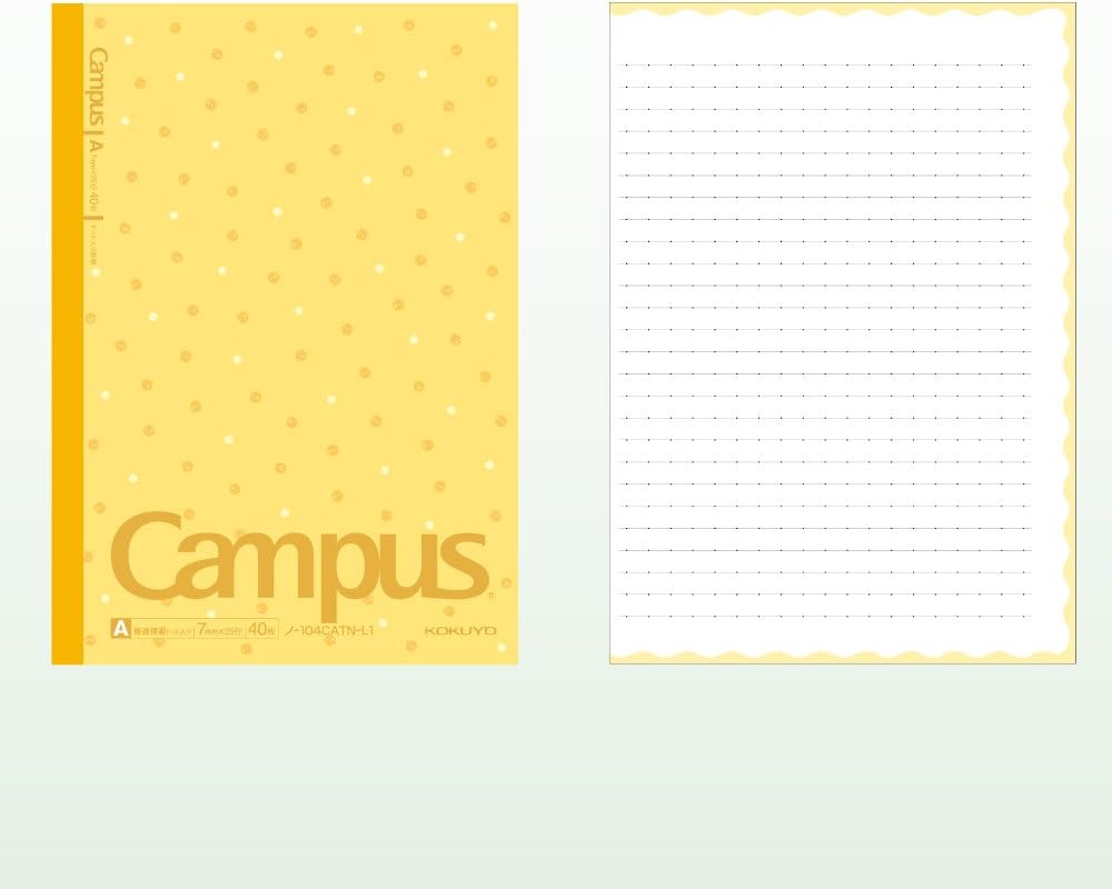 Amazon コクヨ キャンパスノート 誕生40周年記念ケーキノート A5 5冊パック ノ 104catn L1x5 ノート 文房具 オフィス用品