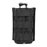 Etopsell Tactical Molle Walkie Talkies Pouch Multi-functional Radio Case for Two Way Radio