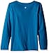 Life is Good Longsleeve Girls Elemental Kick Tee, Denim Blue