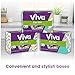 Viva Pop-Ups Paper Towel Dispenser, White, 60 Count, Pack of 8