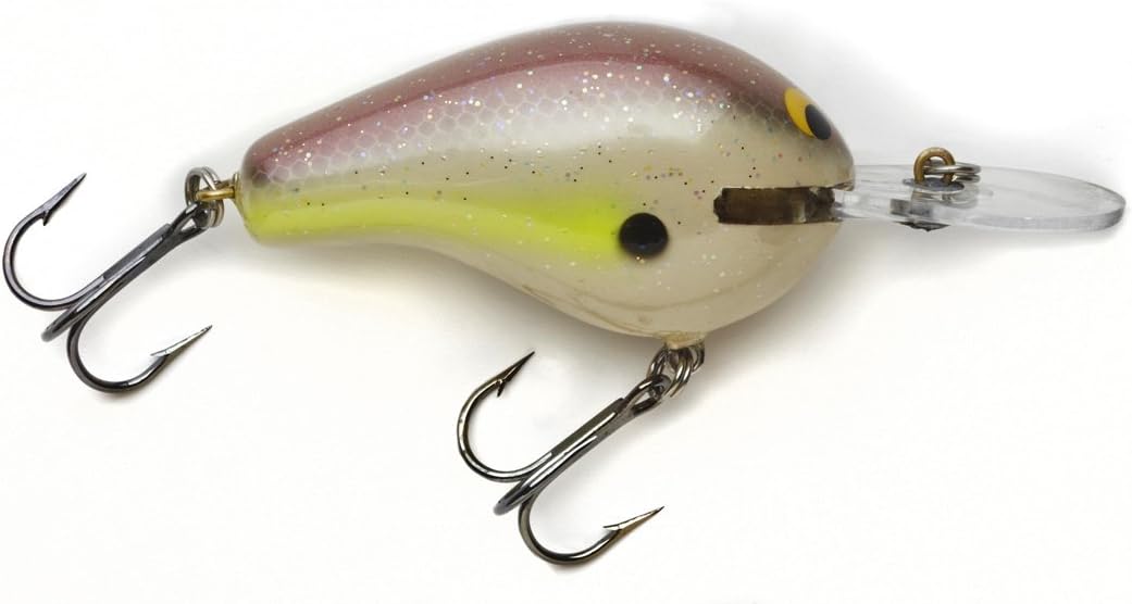 BagleyBaits DB2-SS Diving Balsa B2 2.5", 1/2 Oz Sexy Shad