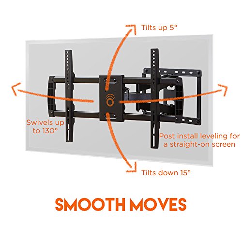 ECHOGEAR Full Motion Articulating TV Wall Mount Bracket for most 3770