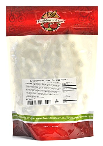 SweetGourmet Yogurt Coated Raisins (2Lb)