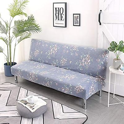 Fsxtmmm Universal Armless Sofa Bed Cover Slipcover Stretch Sofa Cover For Living Room Furniture Protector Four Season Sofa Covers Amazon Ae