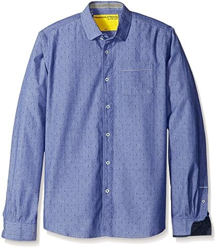 Descendant of Thieves Men's Dot Shirt, Blue, XL