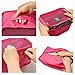 6 Set Packing Cubes / Travel Cubes - Travel Organizers with Shoes Bag