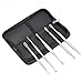 BIRUGEAR Blackhead and Acne Remover Kit Included - 5 Comedones Extractor Tools for Blemish, Pimple & Whitehead Removal