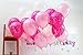 Neo Loons 30ct Assorted Fuchsia Pink Clear Around Star Balloons