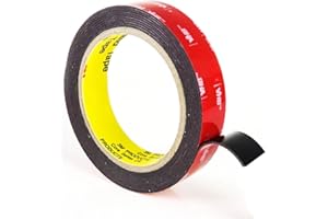Double Sided Tape, 3M Heavy Duty Mounting Tape, Waterproof VHB Foam Tape, for Indoor Outdoor Car LED Strip Lights, and Home O