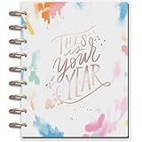 me & My Big Ideas PLNR-72 The Happy Planner System, Medium, Brushy Brights/Classic