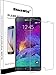 ShockWize [1 Pack] [Tempered Glass] .3mm Thin Ballistic Premium Real Glass Screen for Samsung Galaxy Note 4, Clear