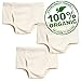 City Threads Little Boys' 100% Certified Organic Cotton Briefs Underwear (2T-6)