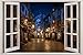 Hogwarts Harry Potter 3D Harry Potter Diagon Alley Night 3D Window View Decal WALL STICKER Art Mural Kids. 18