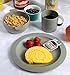 Amuse- Unbreakable & Stackable Bowls < Dessert, Cereal or Ice Cream > - 6 pcs- 16.9 oz (Gray)
