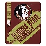 NCAA Collegiate School Logo Fleece Blanket (Florida State Seminoles, 50