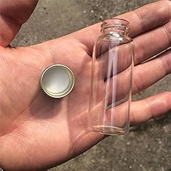 25ml Mini Glass Sealed Bottles With Metal Aluminum