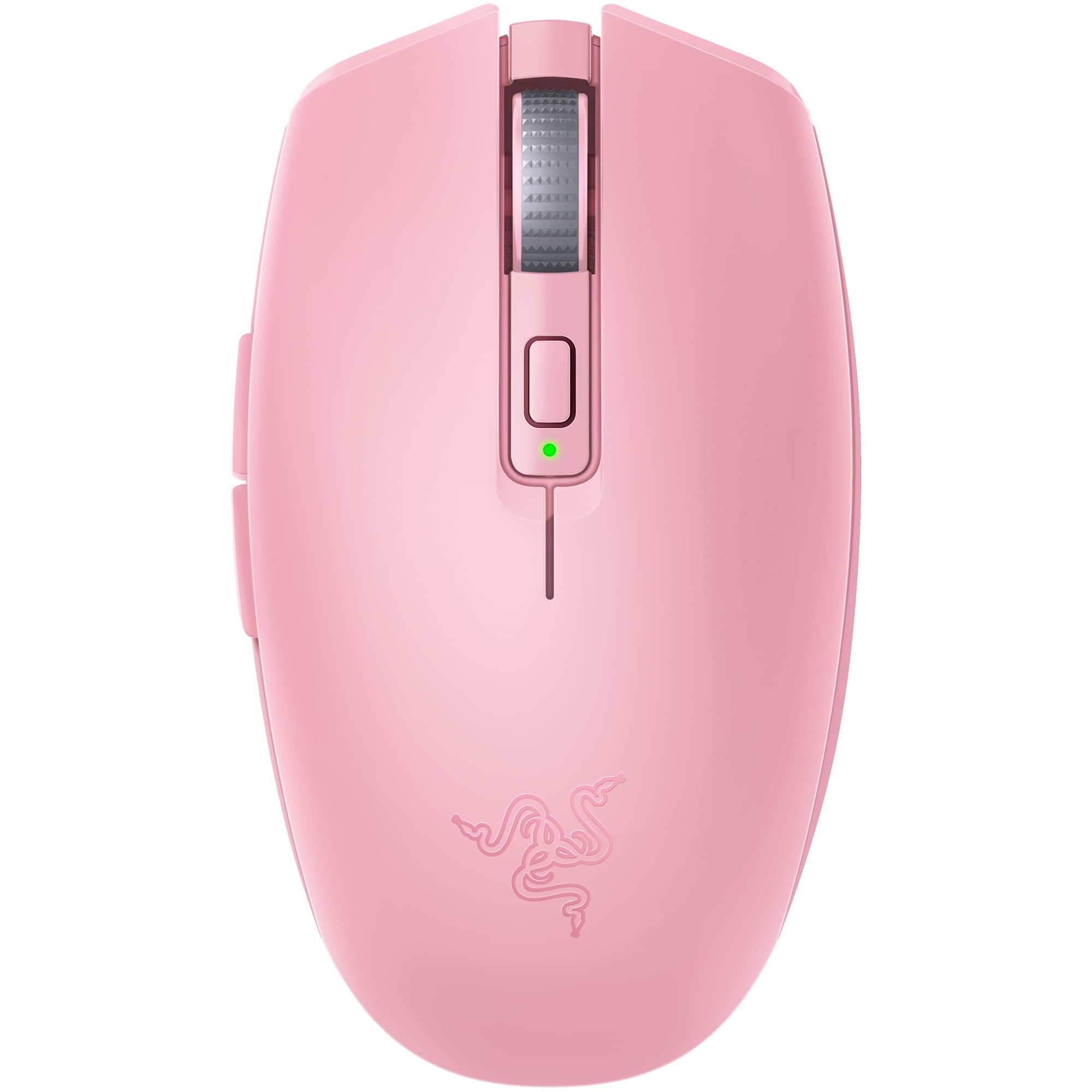 Razer Orochi V2 Mobile Wireless Gaming Mouse: Ultra Lightweight - 2 Wireless Modes - Up to 950 Hr Battery Life - Mechanical Mouse Switches - 5G Advanced 18K DPI Optical Sensor - Quartz Pink (Renewed)