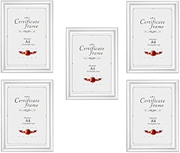 Star Online Silver Certificate Photo Picture Frame X 5 Frames Amazon Co Uk Toys Games