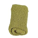 Tinksky Long Ripple Wrap, DIY Newborn Baby Photography Wrap-BAby Photo Props Favors (Grass Green)