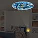 Projectables 10445 RA29607 Dc Comics Led Night-Light (Batman), Yellow