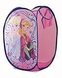 Disney Frozen Pop Up Hamper, Pink, 21.5 x 13.5 x 13.5