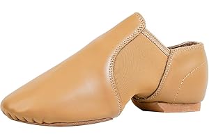 VINGT ANS Genuine Leather Slip-on Jazz Shoes