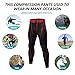 SILKWORLD Men's 2 Pack Compression Pants Baselayer Cool Dry Sports Tights Leggings