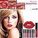 Matte Lip Gloss,Hemlock Lady Makeup Lipstick Waterproof Liquid Lipstick (J)