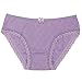 Lucky & Me Lily Little Girls Underwear, Organic Cotton Briefs, Cotton Candy, 3-Pack, 4/5