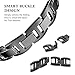 Valband for Apple Watch Band 38mm 42mm, Stainless Steel Bling Wristband Replacement Strap for Apple Watch Series 3 Series 2 Series 1 Nike+ Sport Edition (38mm, Black)