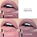 Matte Lipsticks Set MEIQING Women Waterproof Long Lasting Lip Gloss FOCALLURE Liquid Lipstick Kit 3PC (Kit #2)