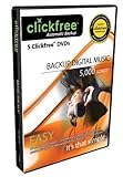 Clickfree Automatic Backup DVD Music Edition DVD200-5, 5-Pack (Discontinued by Manufacturer)