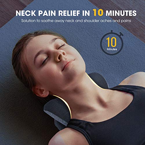ZAMAT Neck and Shoulder Relaxer with Therapy Pillowcase, Neck