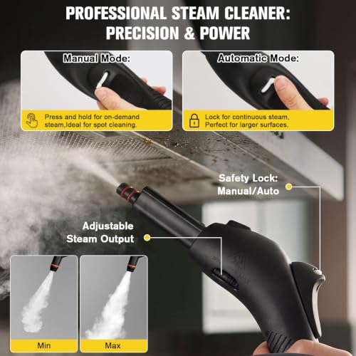 Waitbird 4.5 Bar 300°F Steam Cleaner for Bathroom, Kitchen, Floor & Grout photo 11