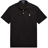 Polo Ralph Lauren Men Medium Fit Interlock Polo Shirt, Polo Black, X-Large