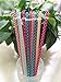 KKMO 12 Pieces 9 inch BPA-Free Reusable Plastic Thick Drinking Straws Mason Jar Straws Stripe Mix Color