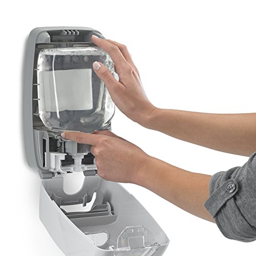 PURELL FMX12 PushStyle Hand Sanitizer Foam Dispenser, Dove Grey, for
