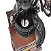 Coffee Grinder Foruchoice Vintage Style Coffee Grinder Spice Hand Grinding Machine Hand-crank Roller Drive Grain Burr Mill Coffee Machine