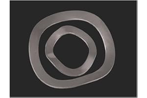 CREAP 304 Stainless Steel Wave Washer Three Wave Crest M3 M4 M5 M6 M8 M10 M12 M16 M19 M23 M25 M27 M31 M39 M41 Wave Gasket Spr