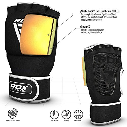 image for RDX Hand Wraps Boxing Inner Gel Gloves MMA Fist Knuckle Protector Muay