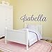 Custom Name Vinyl Wall Decal Sticker Art for Girls